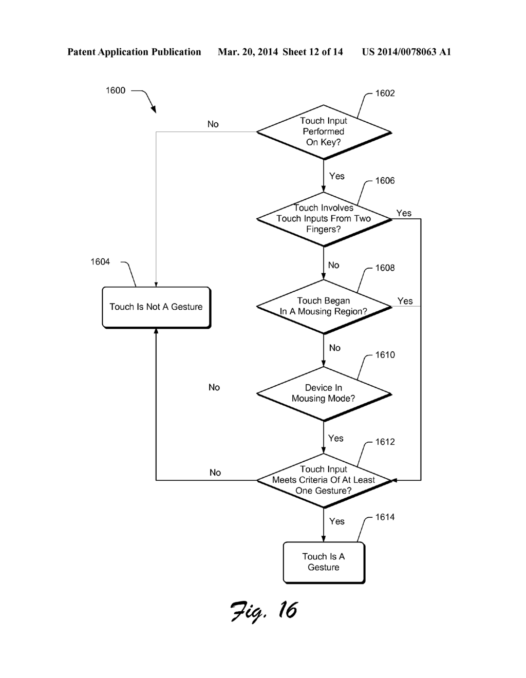 GESTURE-INITIATED KEYBOARD FUNCTIONS - diagram, schematic, and image 13