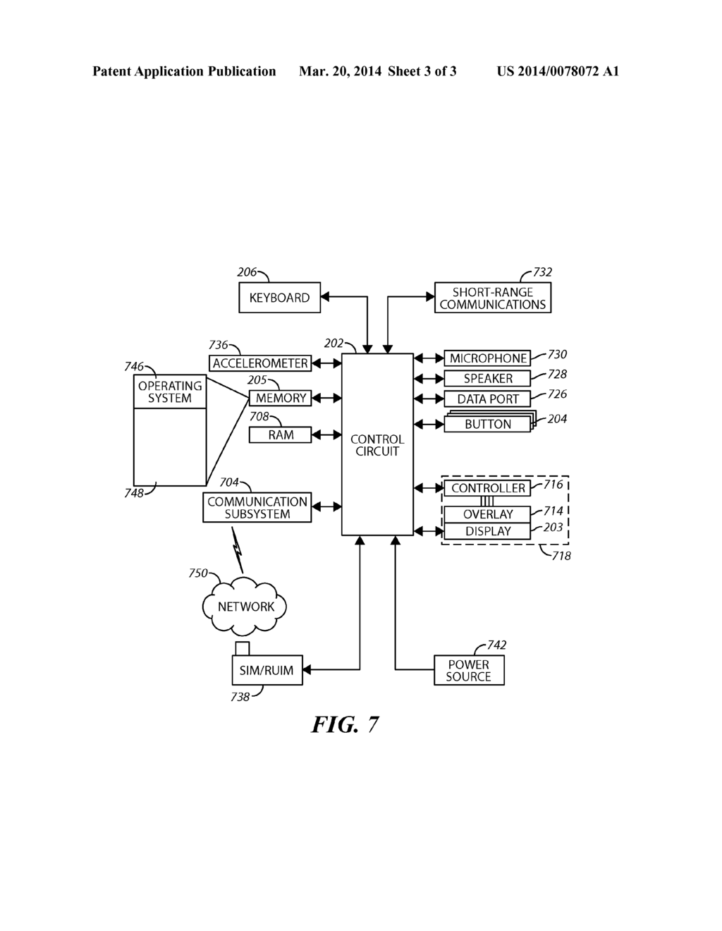 Method and Apparatus Pertaining to the Display and Acceptance of Predicted     Text - diagram, schematic, and image 04