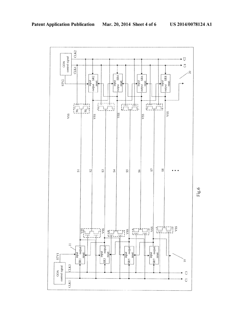 GATE DRIVING CIRCUIT, ARRAY SUBSTRATE, AND DISPLAY APPARATUS - diagram, schematic, and image 05