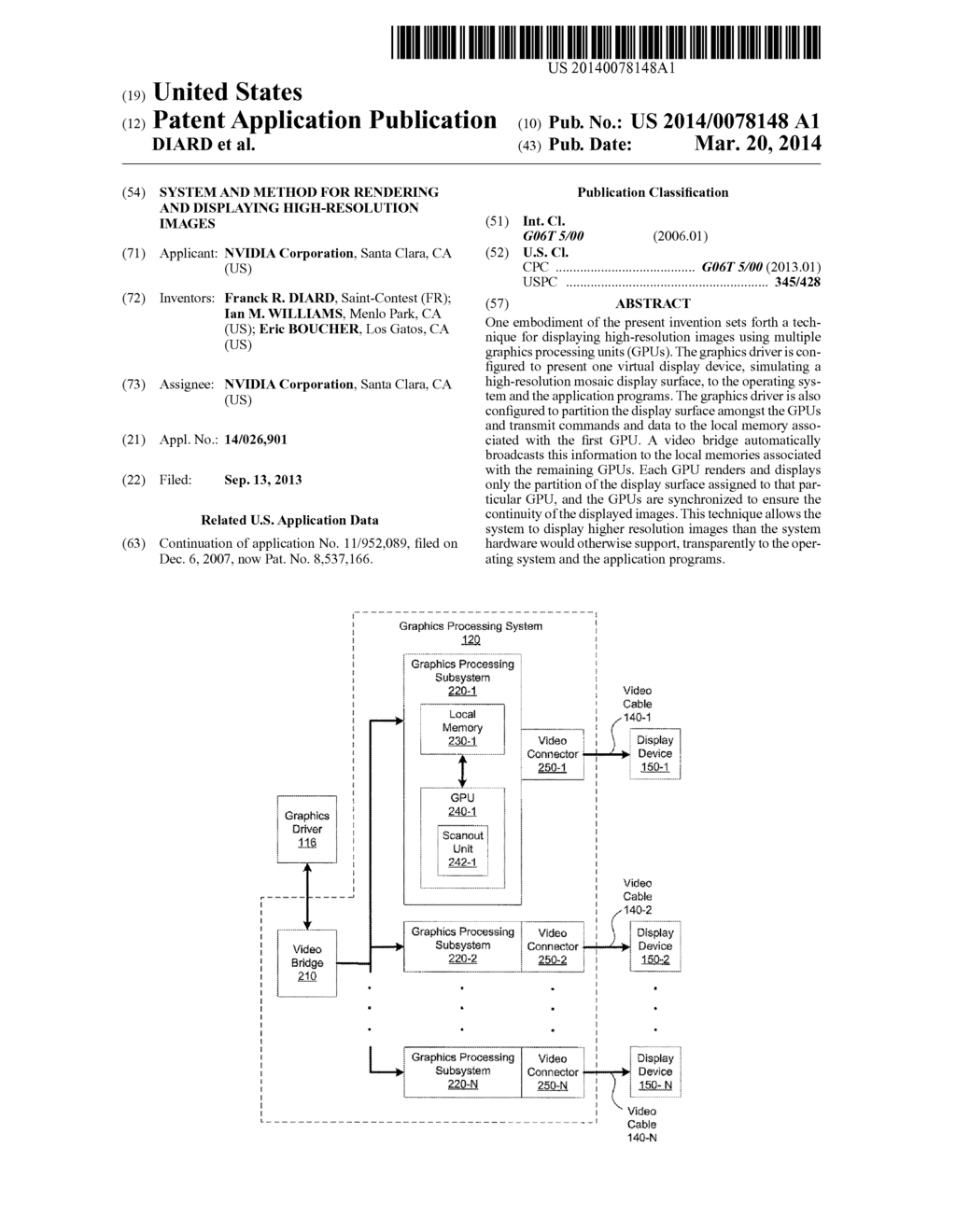 SYSTEM AND METHOD FOR RENDERING AND DISPLAYING HIGH-RESOLUTION IMAGES - diagram, schematic, and image 01