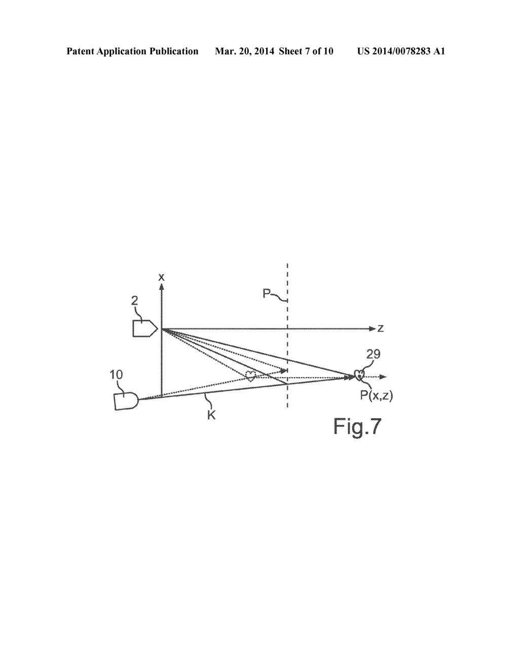 Method for determining at least one parameter of two eyes by setting data     rates and optical measuring device - diagram, schematic, and image 08