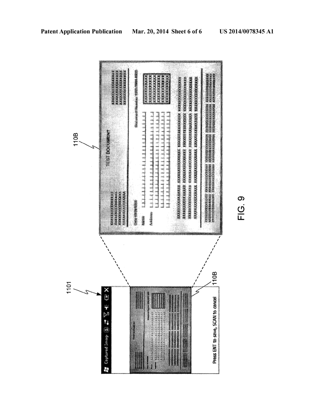 SYSTEM FOR CAPTURING A DOCUMENT IN AN IMAGE SIGNAL - diagram, schematic, and image 07