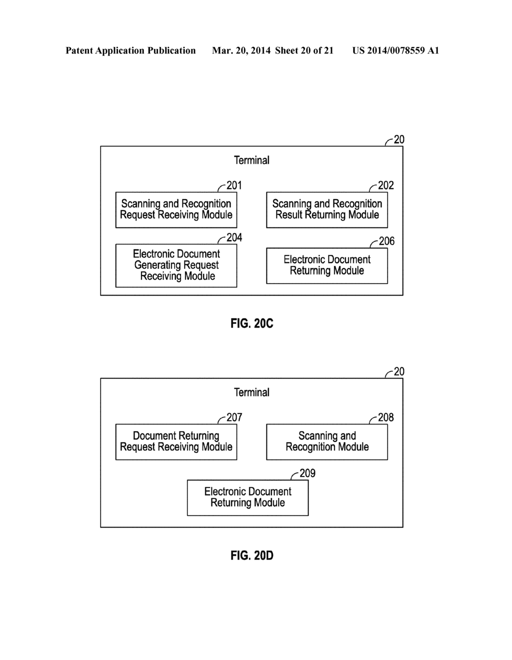 MOBILE TERMINALS AND METHODS FOR GENERATING ELECTRONIC DOCUMENTS FOR THE     SAME - diagram, schematic, and image 21