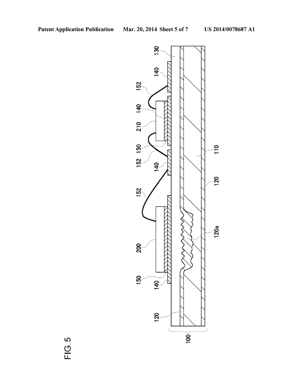 DEVICE MOUNTING BOARD, SEMICONDUCTOR MODULE, AND METHOD FOR FABRICATING     THE DEVICE MOUNTING BOARD - diagram, schematic, and image 06