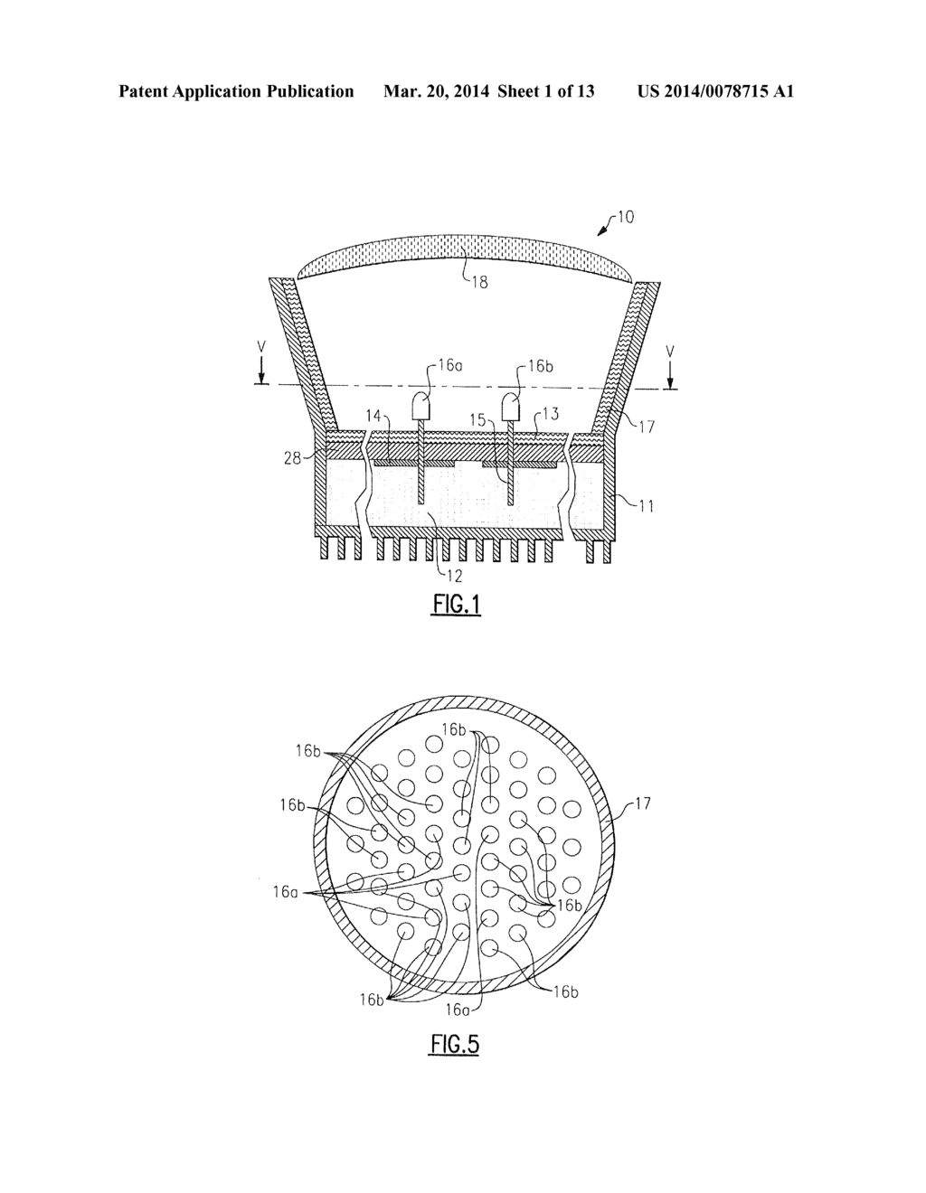 HIGH EFFICIENCY LIGHTING DEVICE INCLUDING ONE OR MORE SOLID STATE LIGHT     EMITTERS, AND METHOD OF LIGHTING - diagram, schematic, and image 02