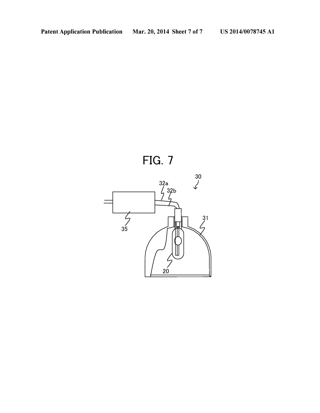 METAL HALIDE LAMP AND LIGHTING APPARATUS - diagram, schematic, and image 08