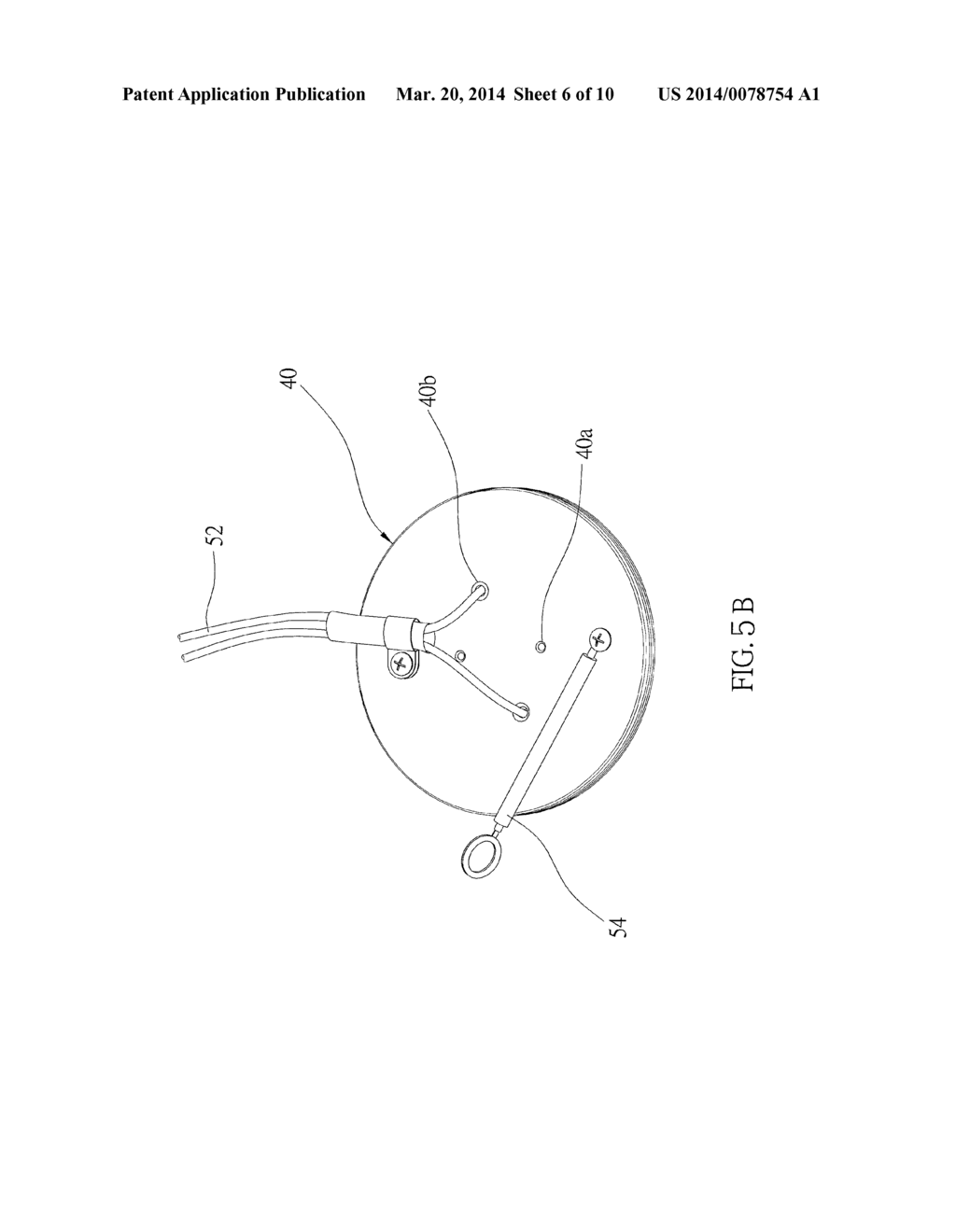 LAMP WITH HEAT DISSIPATING APPARATUS - diagram, schematic, and image 07