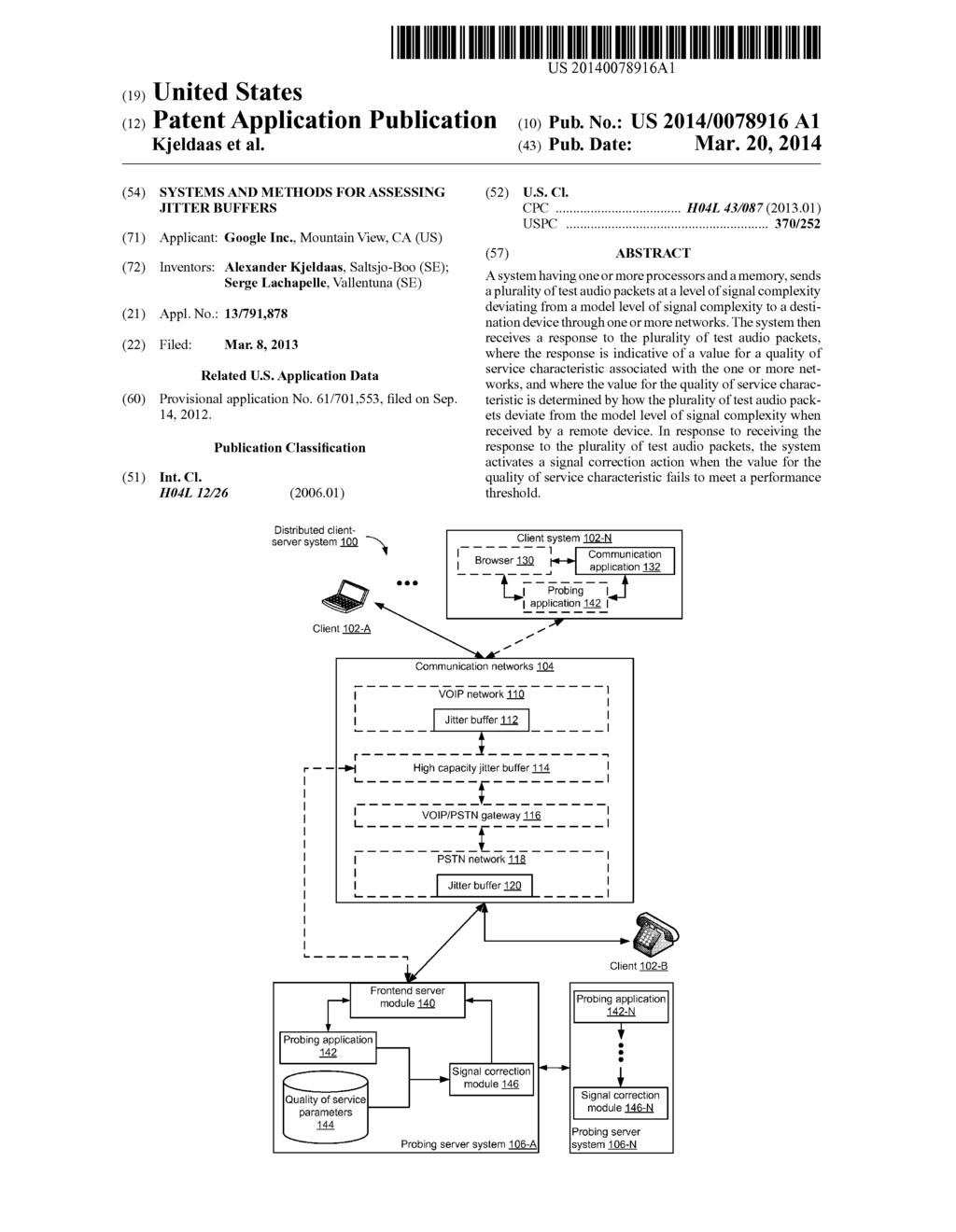 Systems and Methods for Assessing Jitter Buffers - diagram, schematic, and image 01