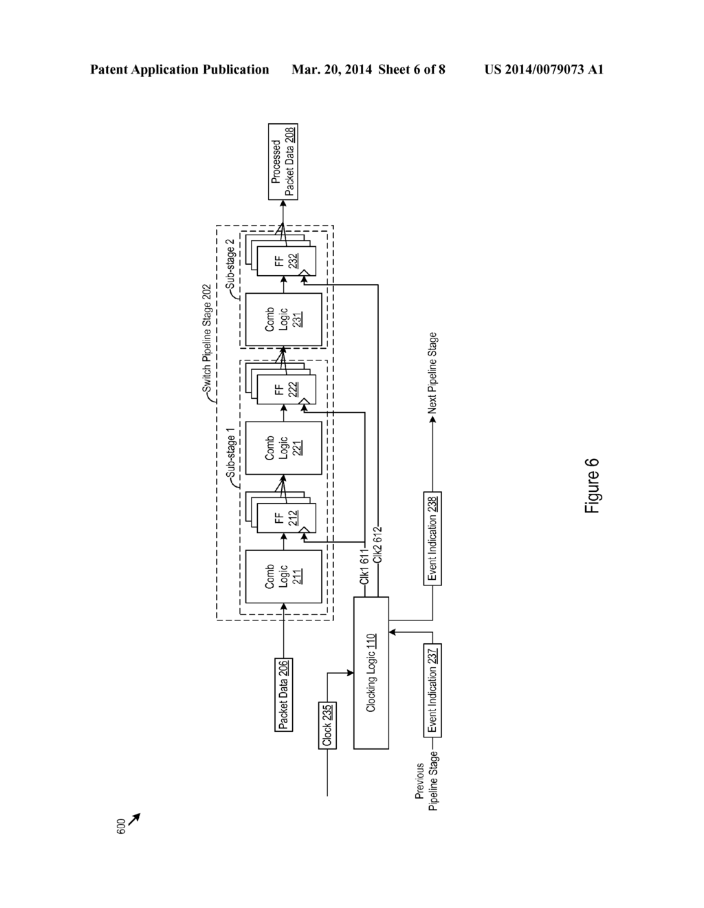 Dynamic Clock Gating in a Network Device - diagram, schematic, and image 07