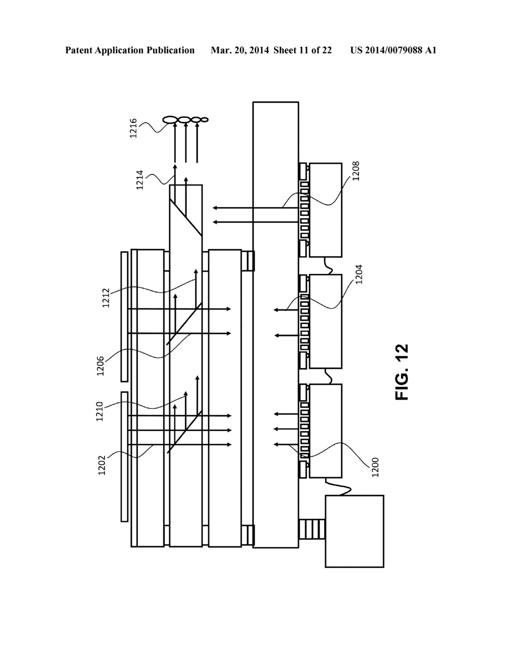 SYSTEM AND METHOD FOR COMBINING LASER ARRAYS FOR DIGITAL OUTPUTS - diagram, schematic, and image 12