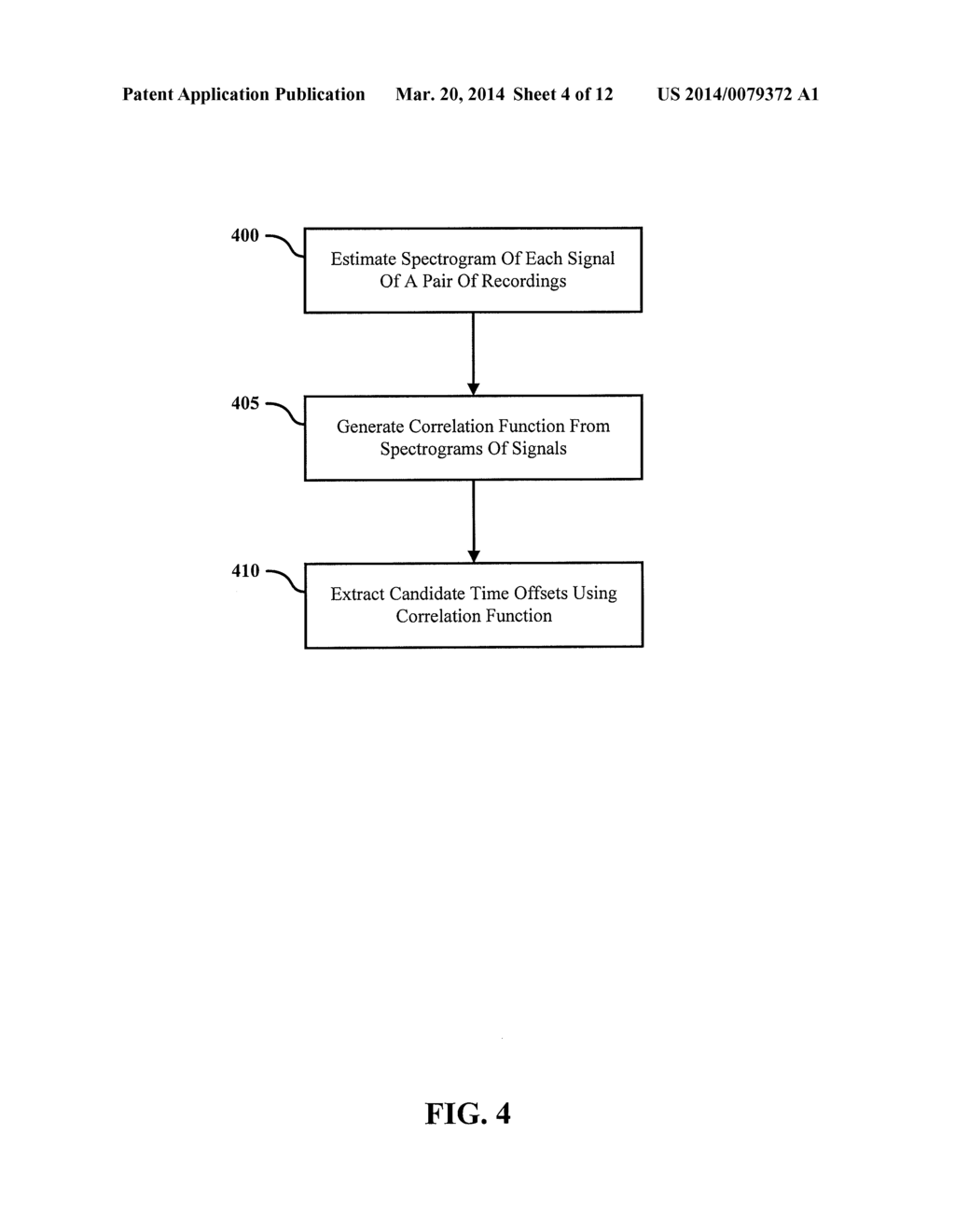 METHOD FOR SYNCHRONIZING MULTIPLE AUDIO SIGNALS - diagram, schematic, and image 05