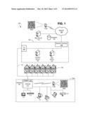 Optically Readable Codes in a Content Delivery System diagram and image