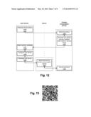 Optically Readable Codes in a Content Delivery System diagram and image