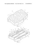 PAVING BLOCK FORMED OF RUBBER CRUMB AND A METHOD OF MANUFACTURING THE SAME diagram and image