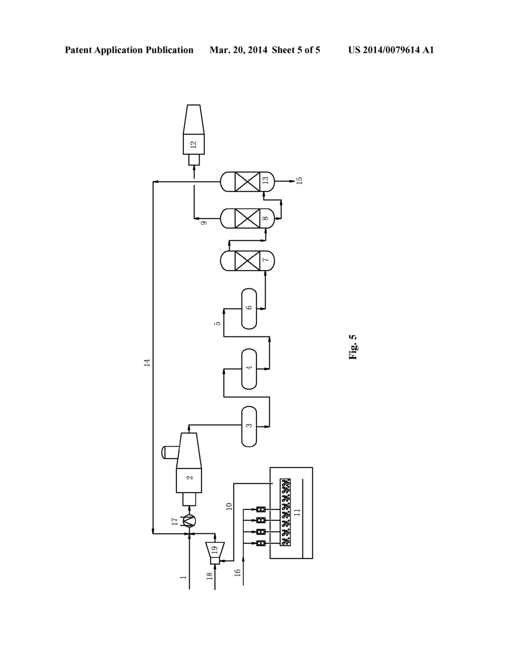 Process for Reducing Sulfur Emission of Sulfur Plant - diagram, schematic, and image 06