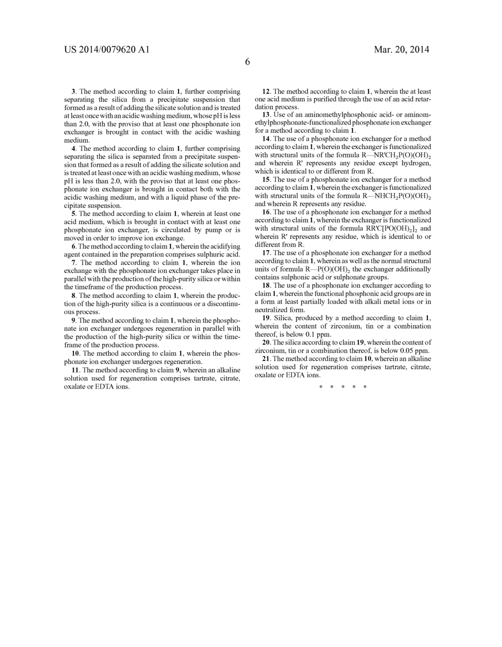 METHOD FOR THE SEPARATION OF METAL IONS THAT ARE DIVALENT OR HIGHER FROM     STRONG ACIDS OR HIGHLY ACIDIC MEDIA - diagram, schematic, and image 07