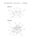 ARRANGEMENT INTRODUCED IN BRACKET WITH CURVILINEAR RIDGES diagram and image