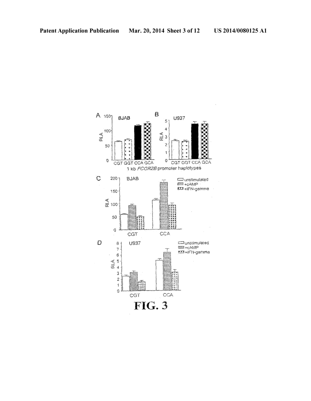 Polymorphisms in the FCGR2B Promoter and Uses Thereof - diagram, schematic, and image 04