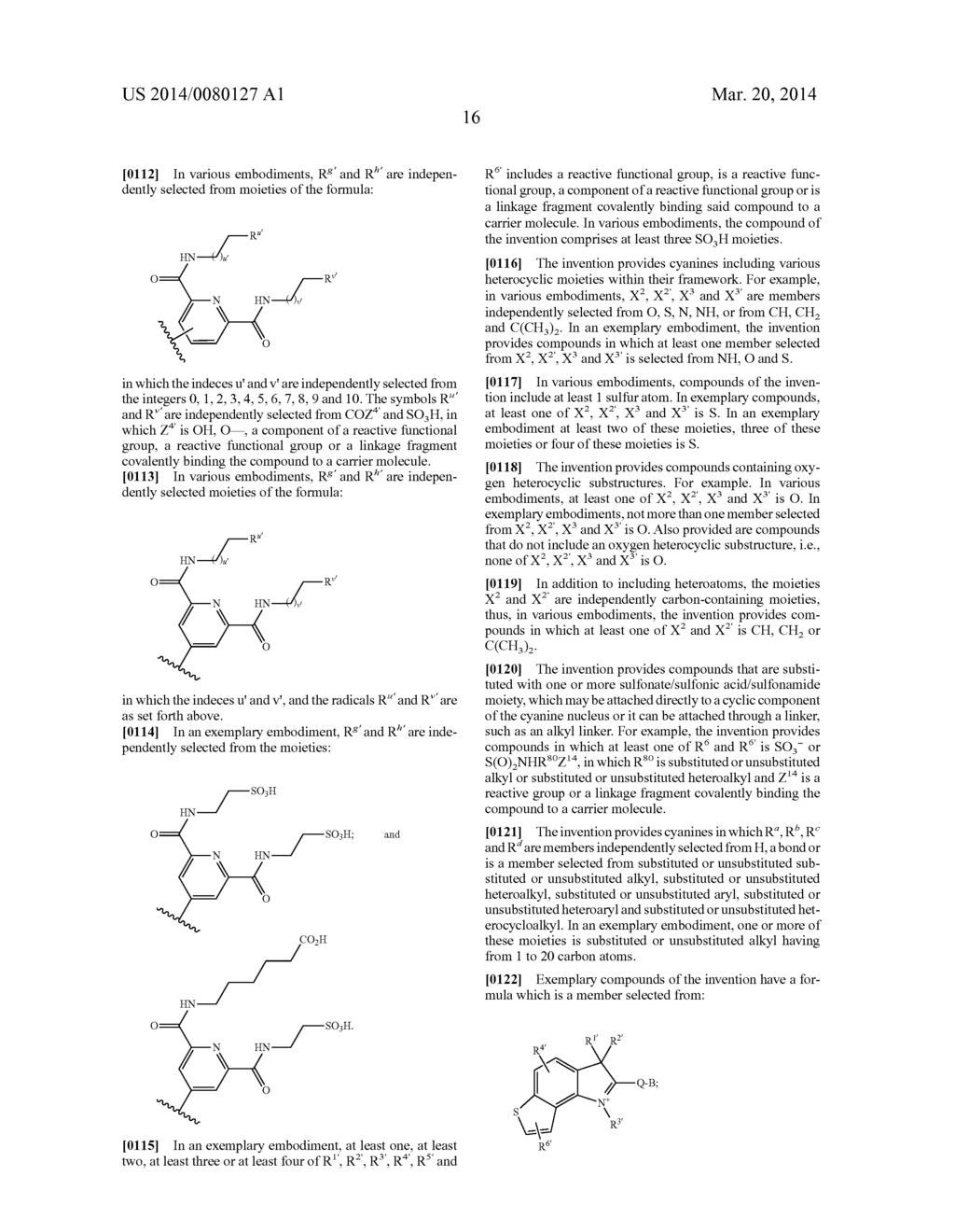 HETEROARYLCYANINE DYES - diagram, schematic, and image 34