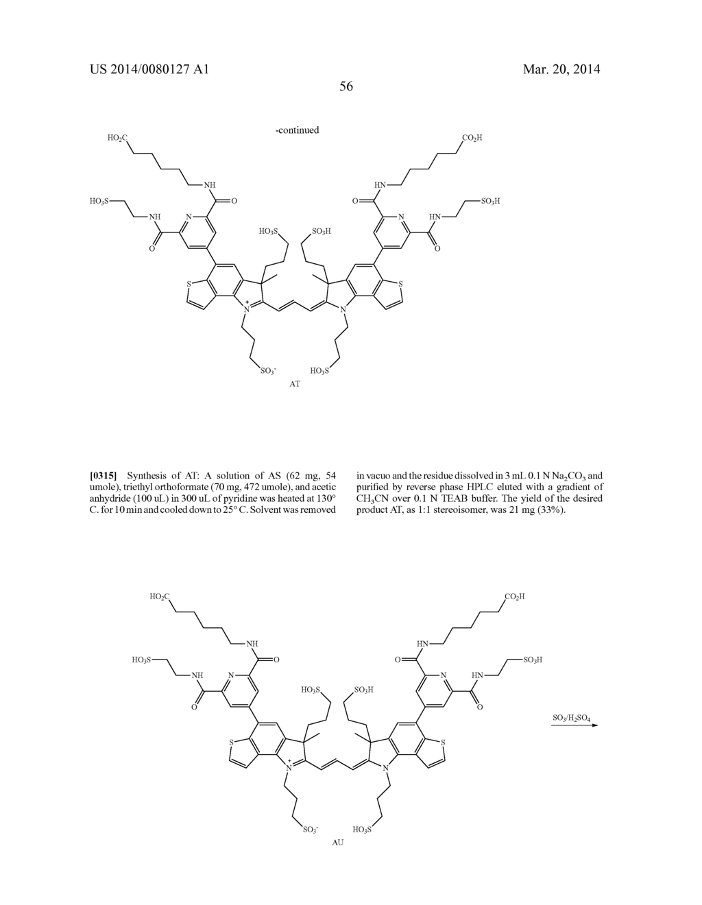 HETEROARYLCYANINE DYES - diagram, schematic, and image 74