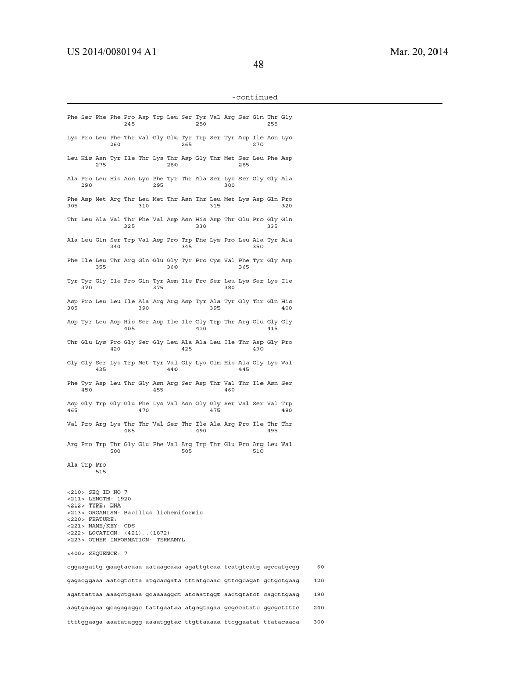 Alpha-amylase variant with altered properties - diagram, schematic, and image 52