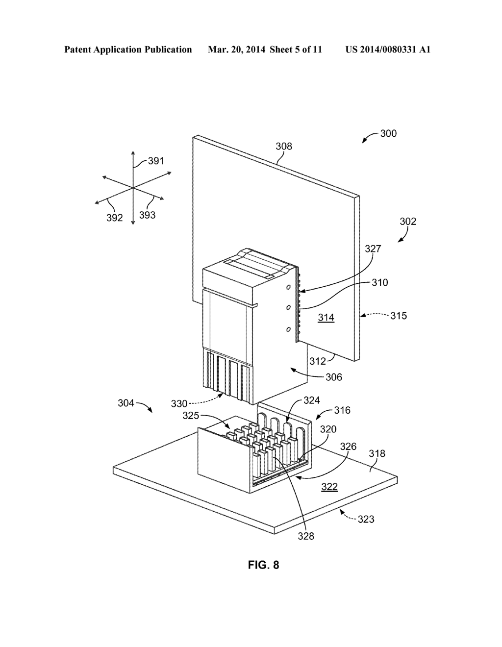 ELECTRICAL CONNECTOR AND CIRCUIT BOARD ASSEMBLY INCLUDING THE SAME - diagram, schematic, and image 06