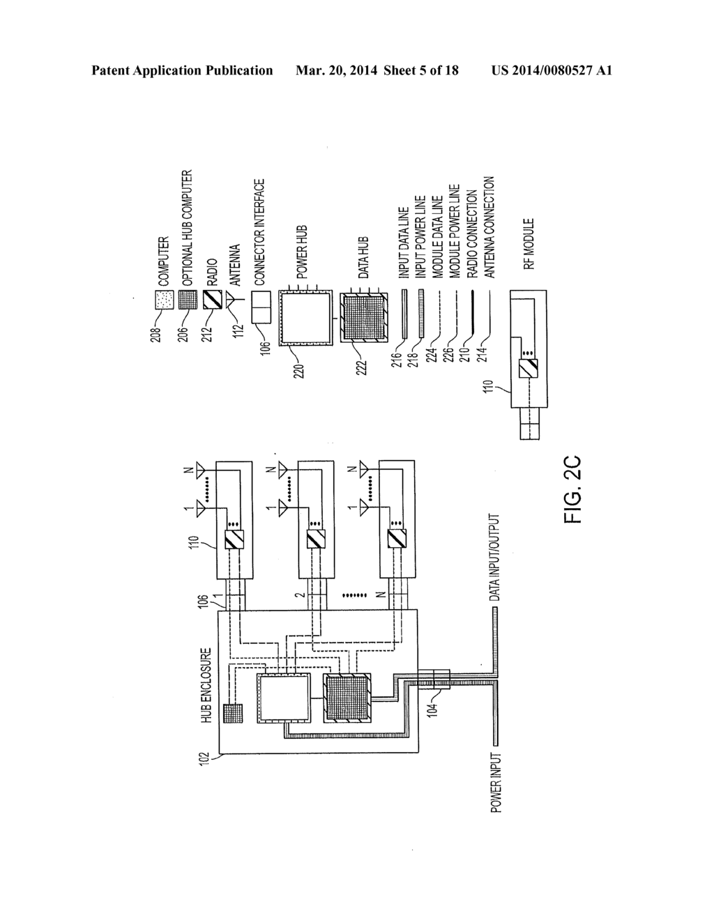 MODULAR RADIO FREQUENCY HUB AND INTERCHANGEABLE MODULES - diagram, schematic, and image 06