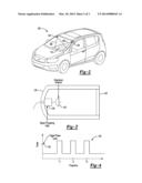 SYSTEM FOR DETECTING USAGE OF A WIRELESS PHONE IN AN AUTOMOBILE diagram and image