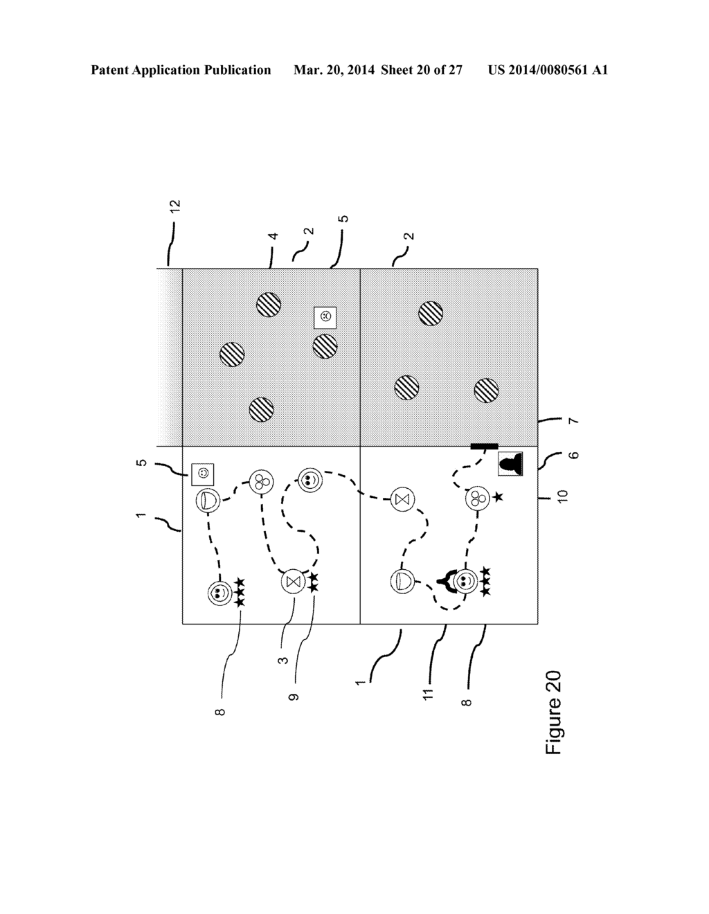 METHOD FOR IMPLEMENTING A COMPUTER GAME - diagram, schematic, and image 21