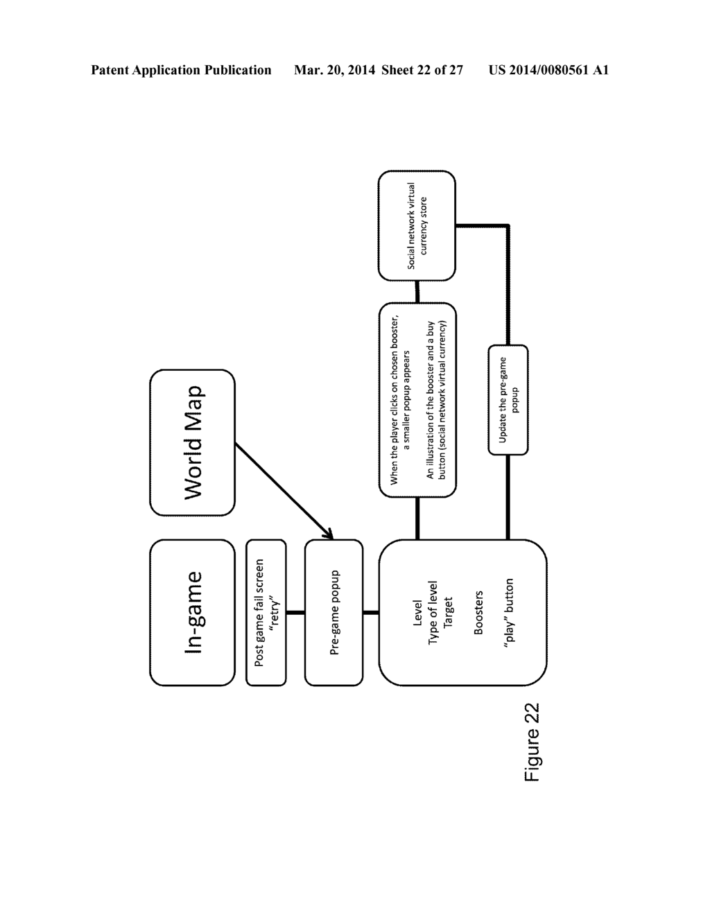 METHOD FOR IMPLEMENTING A COMPUTER GAME - diagram, schematic, and image 23