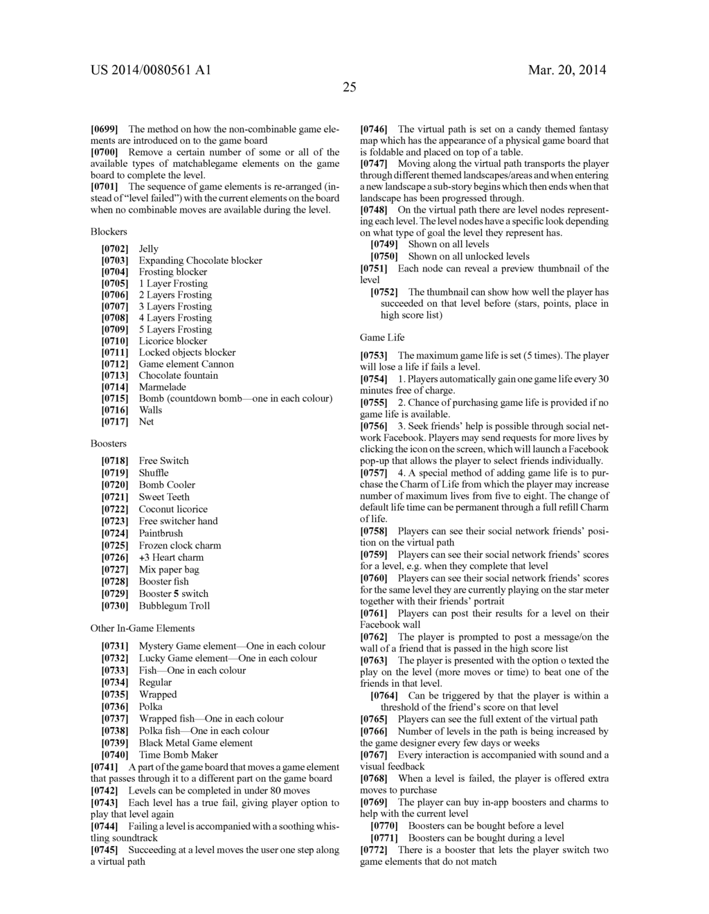 METHOD FOR IMPLEMENTING A COMPUTER GAME - diagram, schematic, and image 53