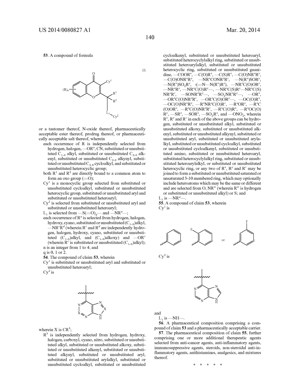 NOVEL KINASE MODULATORS - diagram, schematic, and image 141