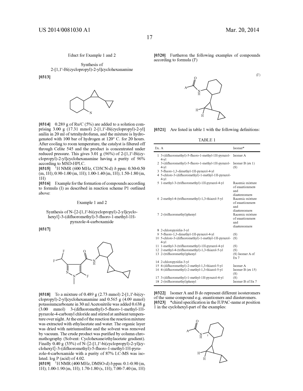 O-CYCLOPROPYLCYCLOHEXYL-CARBOXANILIDES AND THEIR USE AS FUNGICIDES - diagram, schematic, and image 18