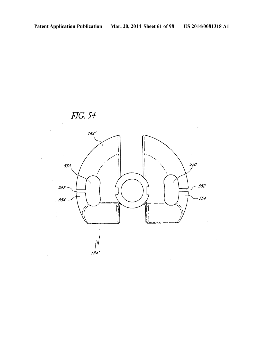 TISSUE CLOSURE DEVICES, DEVICE AND SYSTEMS FOR DELIVERY, KITS AND METHODS     THEREFOR - diagram, schematic, and image 62