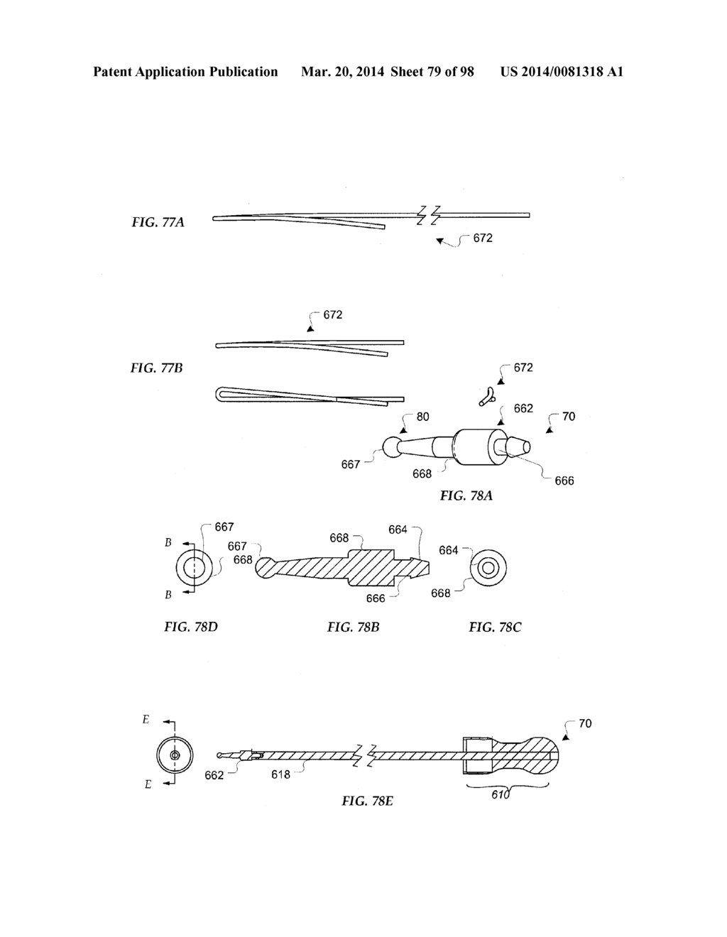 TISSUE CLOSURE DEVICES, DEVICE AND SYSTEMS FOR DELIVERY, KITS AND METHODS     THEREFOR - diagram, schematic, and image 80