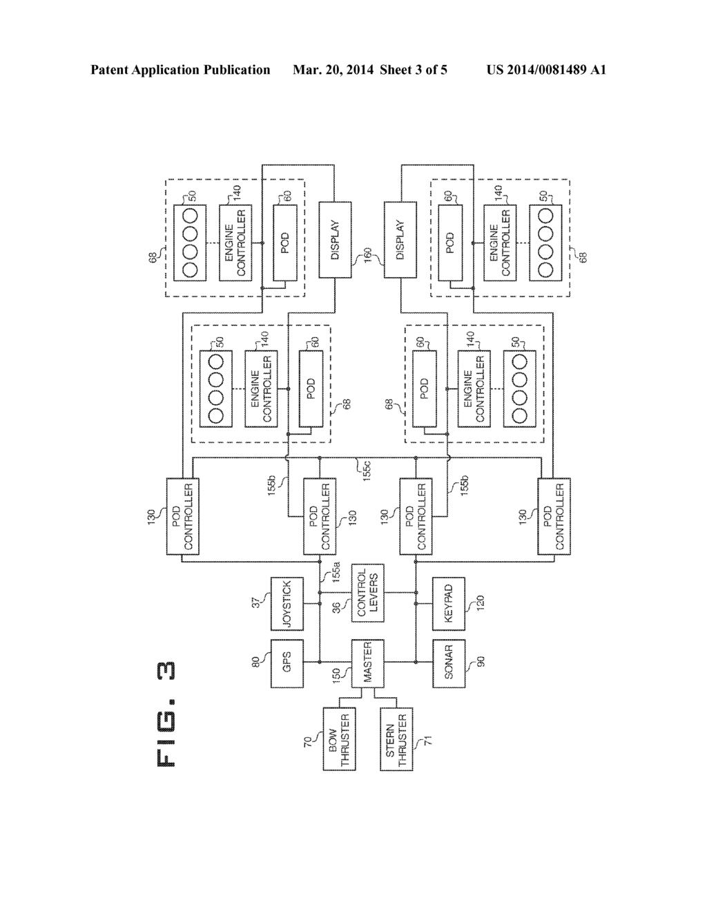 AUTOMATIC CONTROL OF A MARINE VESSEL DURING SPORT FISHING MODE - diagram, schematic, and image 04