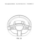 LIGHT-BASED TOUCH CONTROLS ON A STEERING WHEEL AND DASHBOARD diagram and image