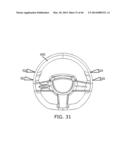 LIGHT-BASED TOUCH CONTROLS ON A STEERING WHEEL AND DASHBOARD diagram and image