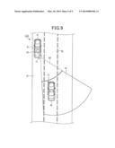 METHOD AND APPARATUS FOR DETECTING VEHICLE RUNNING IN BLIND SPOT, AND     METHOD AND APPARATUS FOR GIVING WARNING IN CHANGING CRUISING LANE diagram and image