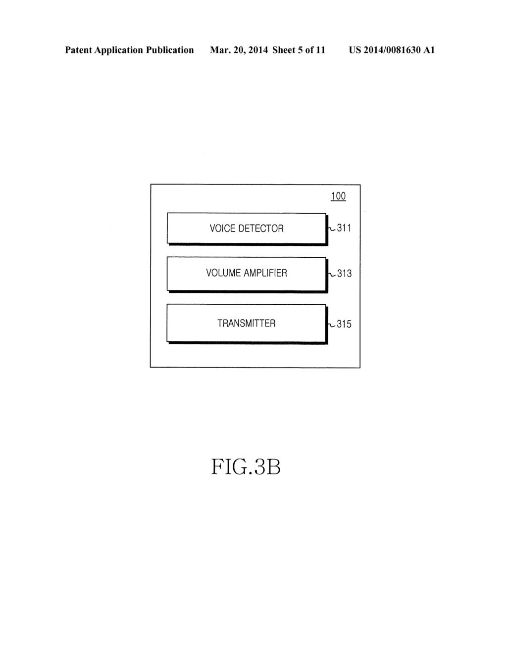 METHOD AND APPARATUS FOR CONTROLLING VOLUME OF VOICE SIGNAL - diagram, schematic, and image 06