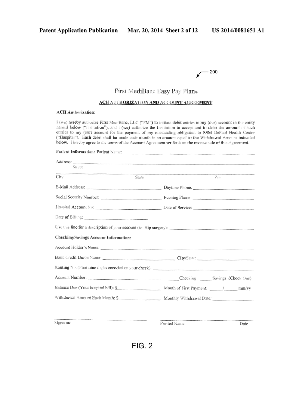 HEALTHCARE PAYMENT AND PROCESSING SYSTEM AND METHOD - diagram, schematic, and image 03