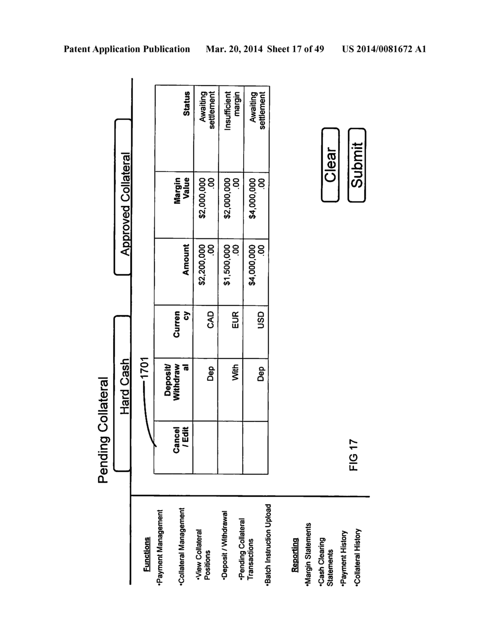 Collateralized Cash Clearing System and Method - diagram, schematic, and image 18