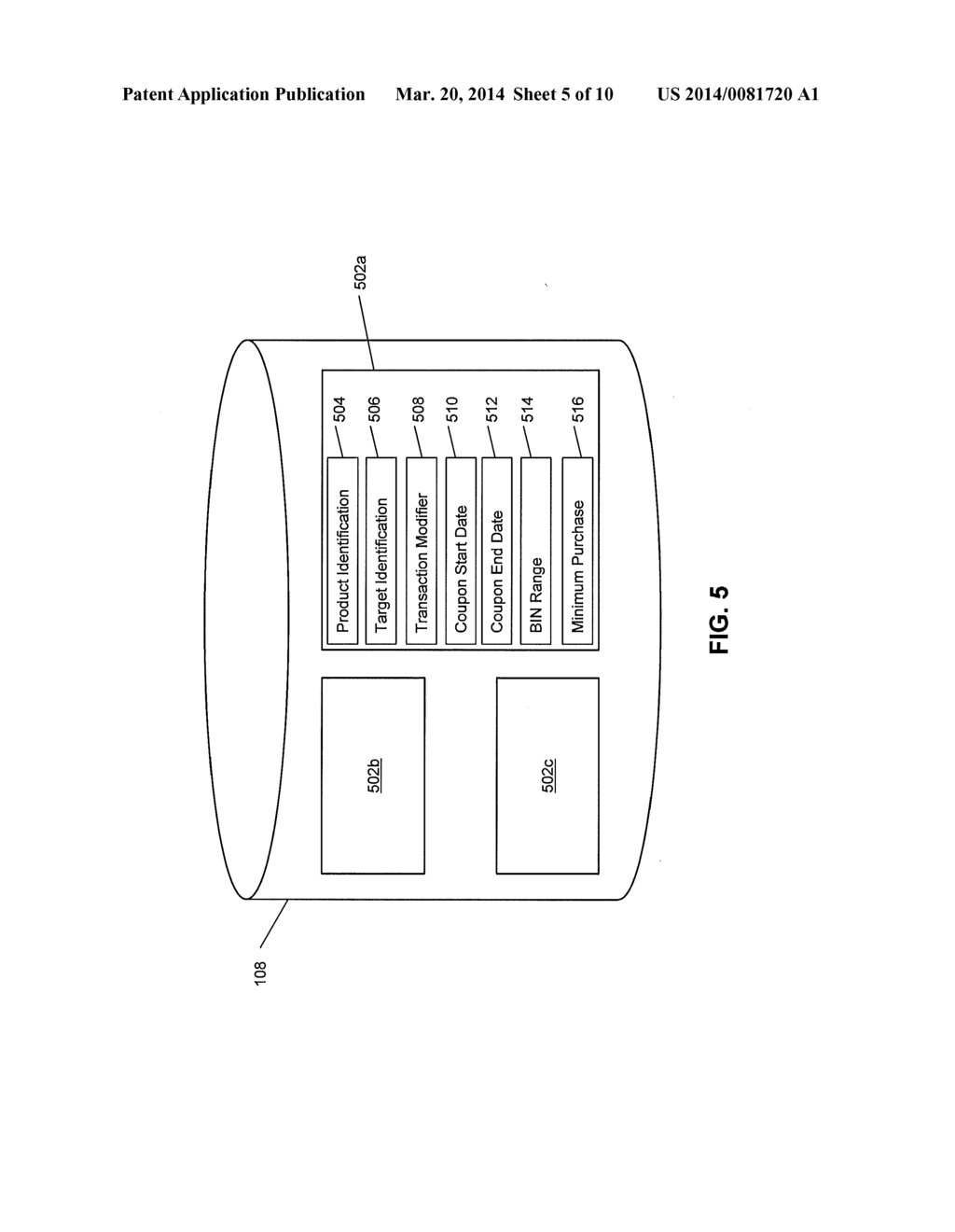 METHOD AND SYSTEM FOR PROCESSING COUPONS IN A NEAR FIELD TRANSACTION - diagram, schematic, and image 06