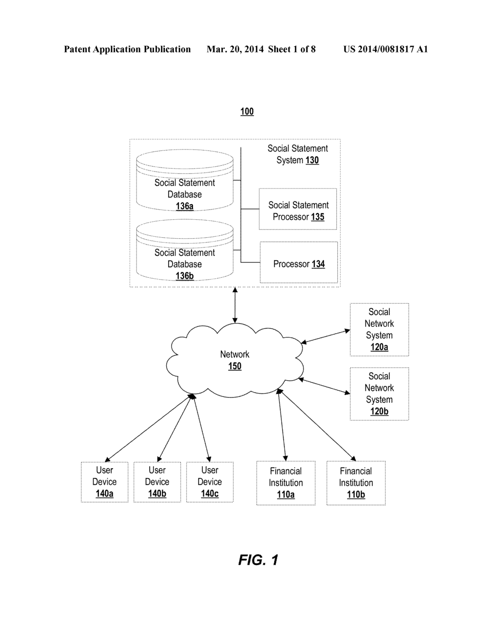 SYSTEM AND METHOD FOR DETERMINING SOCIAL STATEMENTS - diagram, schematic, and image 02