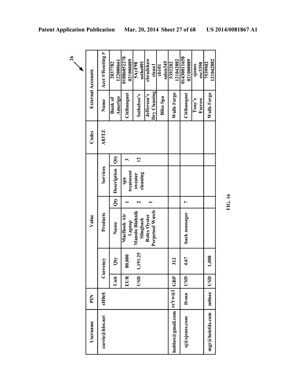 SYSTEMS AND METHODS FOR TRANSFERRING VALUE - diagram, schematic, and image 28