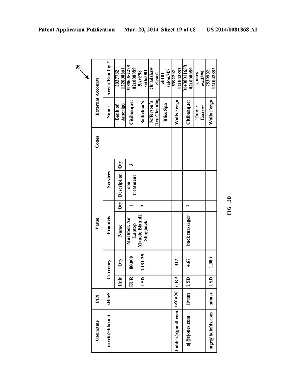 SYSTEMS AND METHODS FOR TRANSFERRING VALUE - diagram, schematic, and image 20