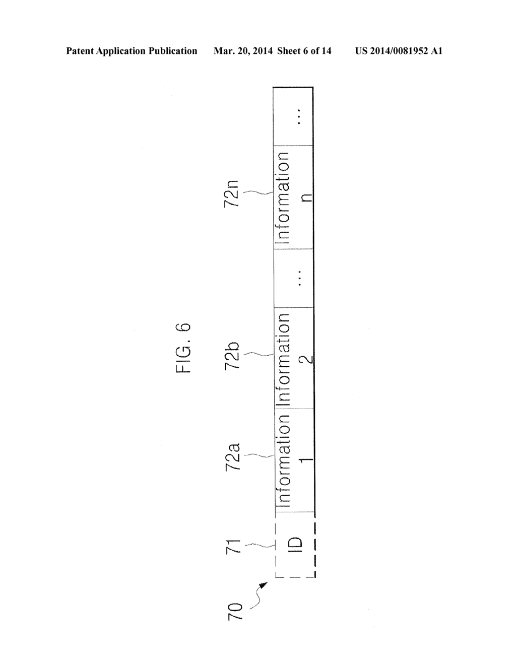 METHOD AND APPARATUS USING ITEM SEQUENCE OF SEQUENCE TABLE AS IDENTIFIER - diagram, schematic, and image 07