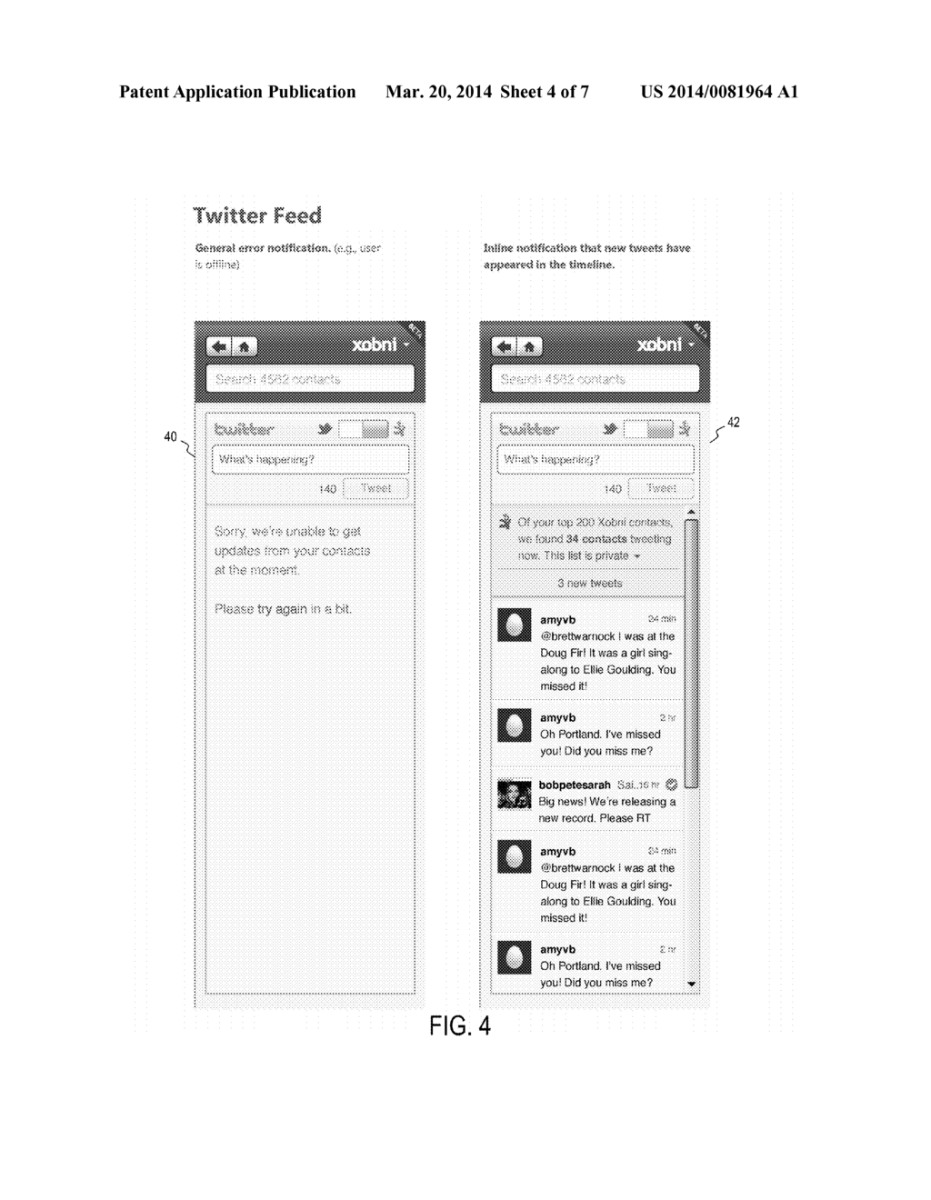 Personalizing an Online Service Based on Data Collected for a User of a     Computing Device - diagram, schematic, and image 05