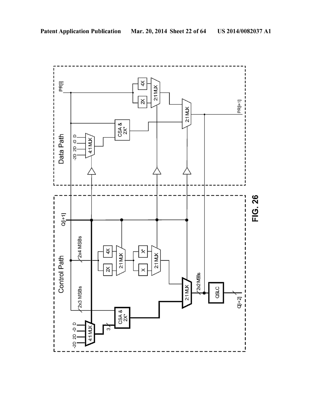 PERFORMING QUOTIENT SELECTION FOR A CARRY-SAVE DIVISION OPERATION - diagram, schematic, and image 23