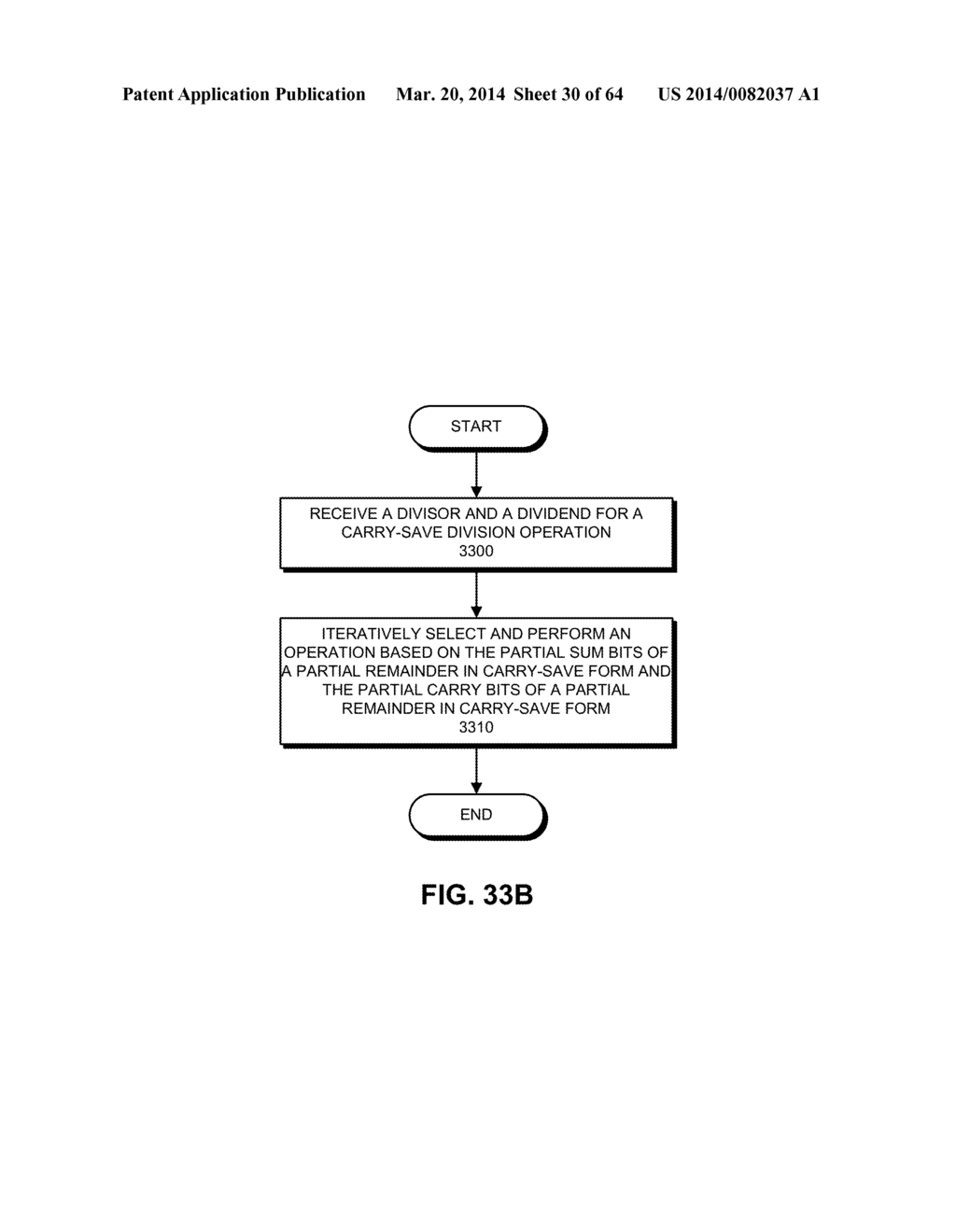 PERFORMING QUOTIENT SELECTION FOR A CARRY-SAVE DIVISION OPERATION - diagram, schematic, and image 31